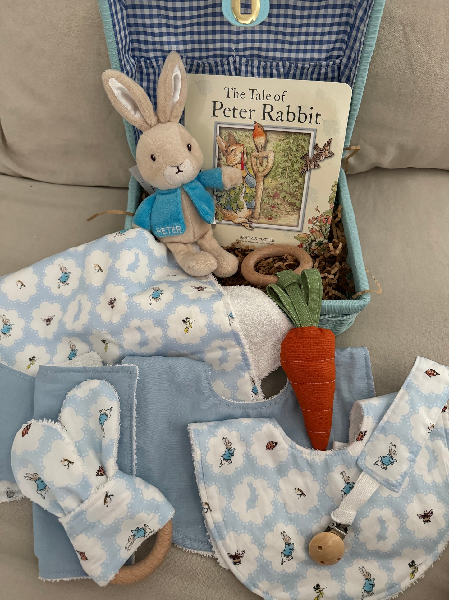 Peter Bunny Gift Basket