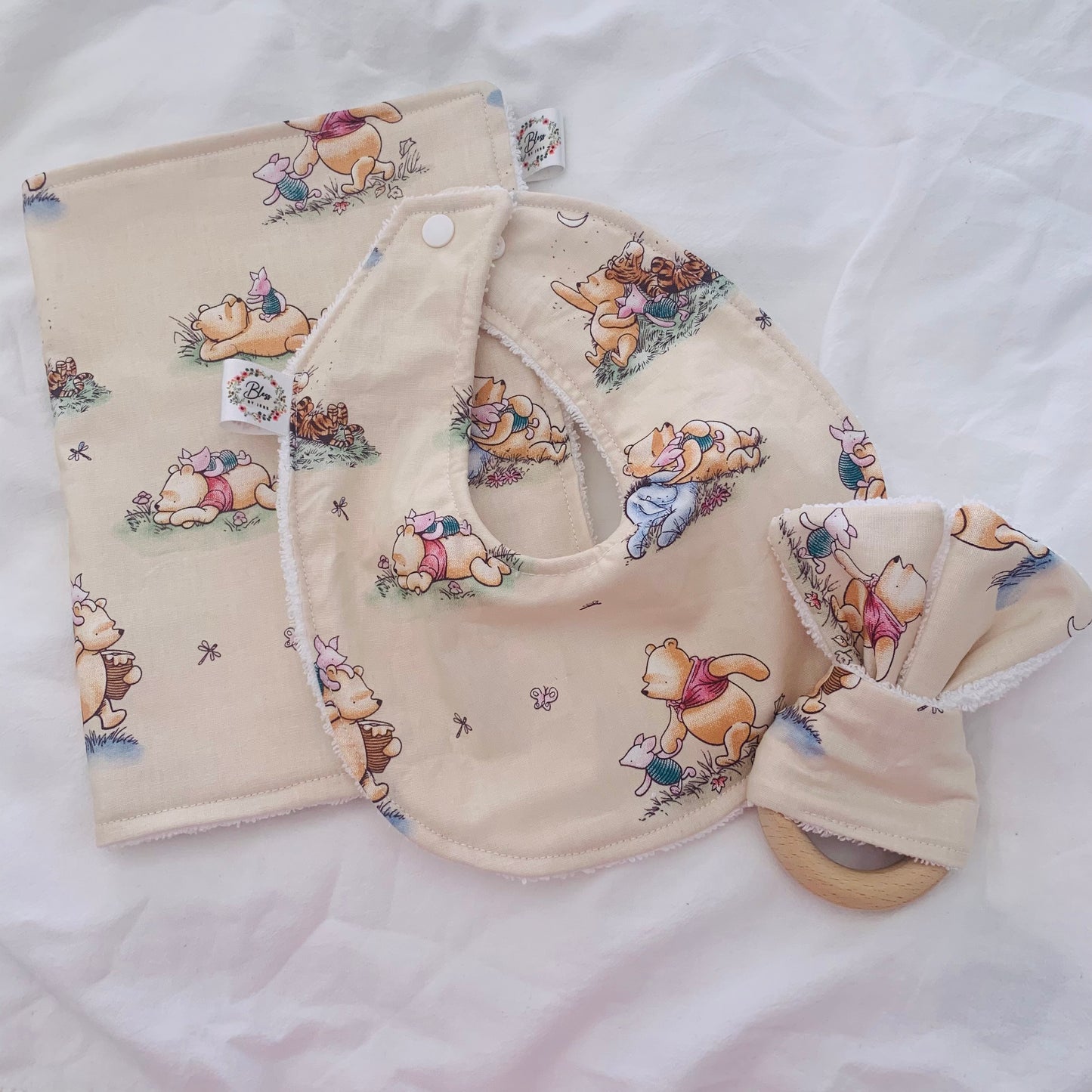 Classic Winnie bib set